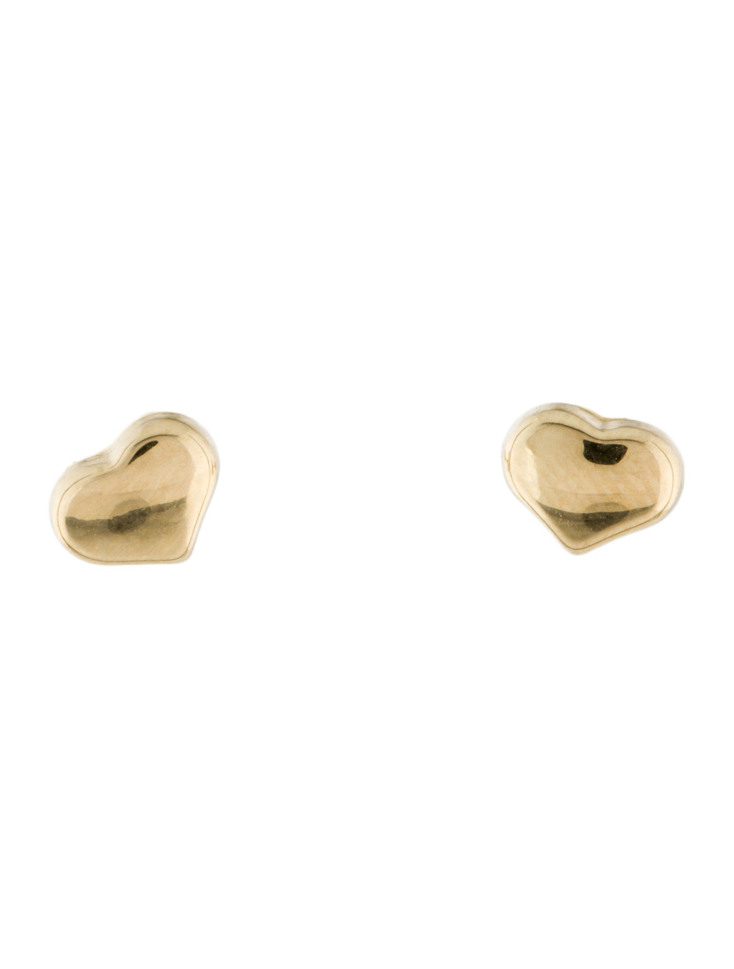 Roberto Coin 18K Tiny Treasures Small Heart Stud Earrings